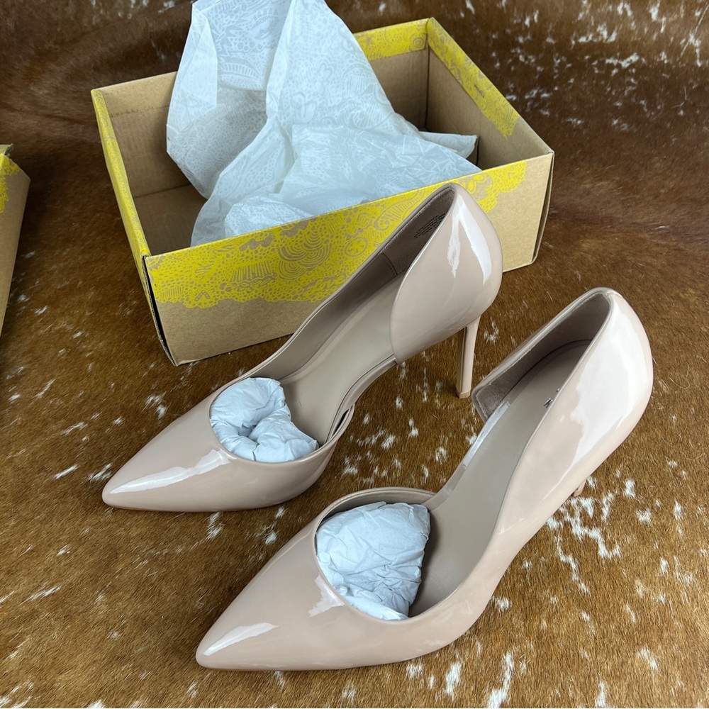 New mix no 6 nude heel
